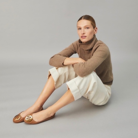 Tory Burch Minnie Travel Ballet Flats 6 - Picture 3 of 16